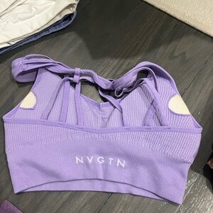 Iris Galaxy Ribbed Seamless Bra